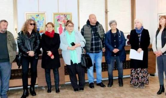 Откриха Пролетната изложба на Сдружение „Художниците на Търговище“