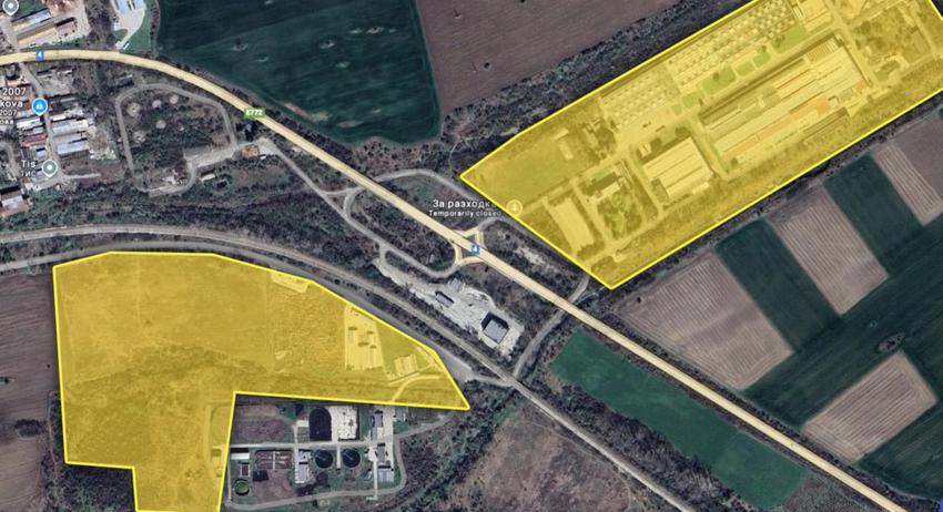 В ход е строителството на нова индустриална зона край Търговище