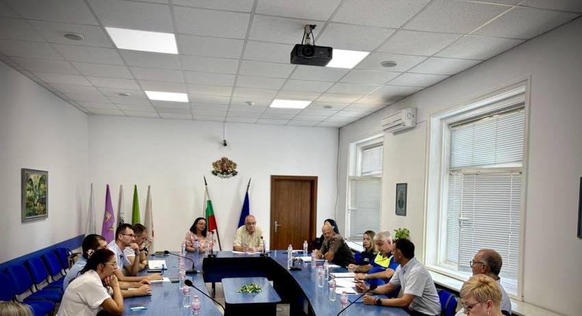 Обсъдиха учението, което ще се проведе на границата между областите Търговище и Разград