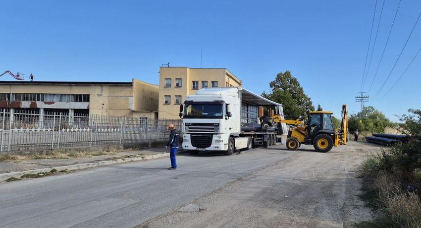 Въвежда се временна организация на движението на промишлена обслужваща улица